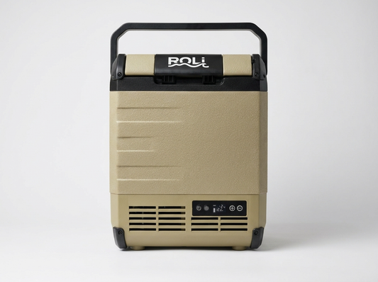 ROLi Mini 10L portable fridge, front view
