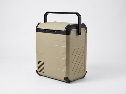 ROLi Roam 23L portable fridge, rear view showing 12V plug