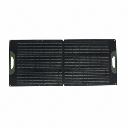 ROLi Solar 100W foldable solar panel, unfolded horizontally